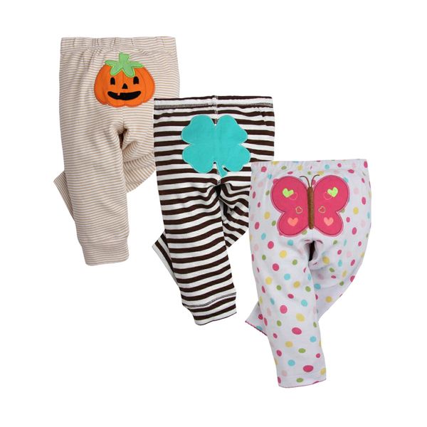 

3 шт. / лот мода детские брюки весна осень хлопок детские брюки мультфильм обезьяна детские брюки gril 0-24 новорожденных девочка мальчик од, Blue