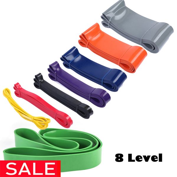 

41" resistance bands loop natural latex expander power fitness pull up strengthen muscles band 208cm