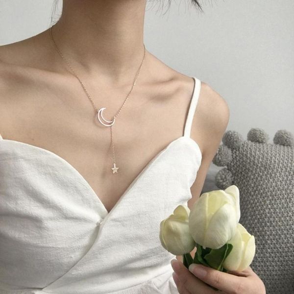 

пѬоой silver / gold color chain киока y оѬма lariat moostar choker ожеѬеле женина женка подаѬ, Golden;silver