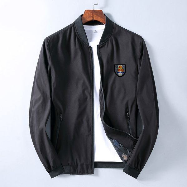 

autumn men designer jacket coat sports brand sweatshirt hoodie with long sleeve zipper windbreaker mens clothing hoodies black, Black;brown