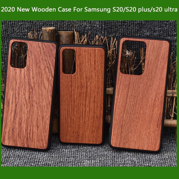 Factory Wood Phone Case Low Price For Samsung Galaxy s20/s20 ultra/s10 plus/note10 Accessories Customized Hot Designs Bamboo Back Cover