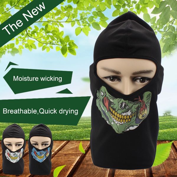 

winter balaclava personality zombie full face mask windproof dustproof sunscreen warm riding sports motorcycle mask