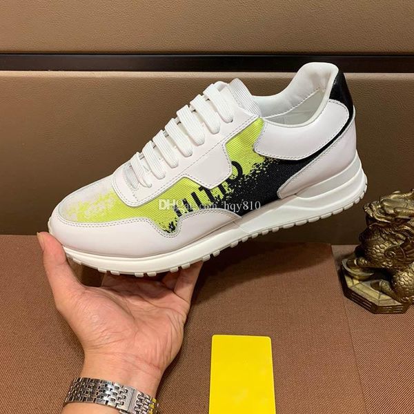 

run away sneakers designer shoes high-quality luxury shoes lace-up sneakers brand men casual shoes size 38-44 model 437458872, Black