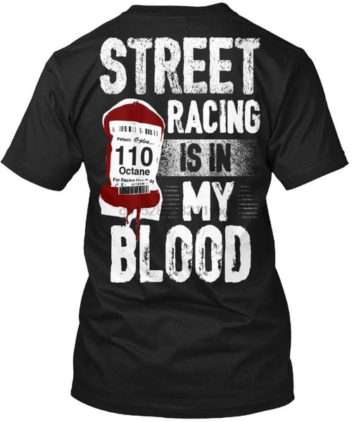 

men t shirt street racing is in my blood tshirts women t-shirt, White;black