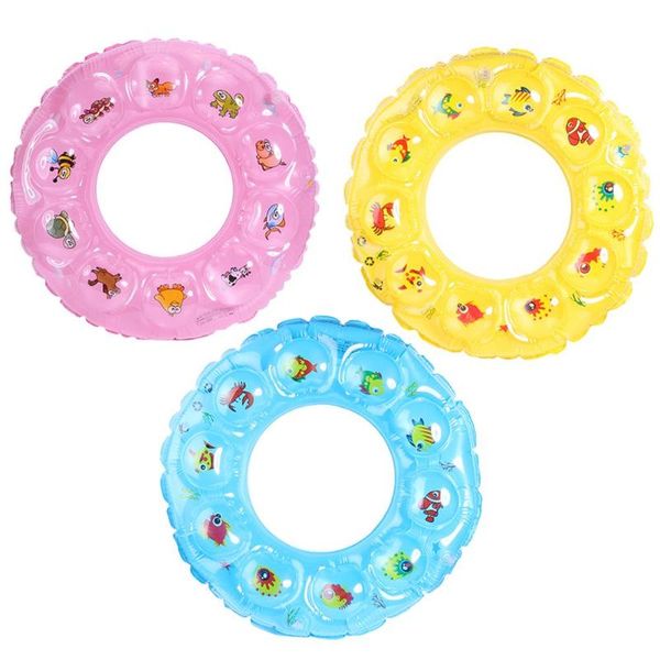 

cute animal pattern water sports inflatable float swimming rings seat boat
