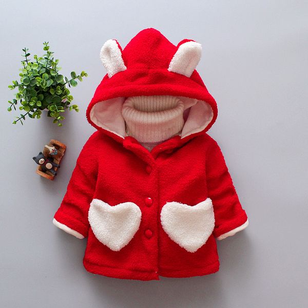 

childrenswear 2018 new style autumn and winter children hooded velvet hoodie baby padded camisole coat, Blue;gray