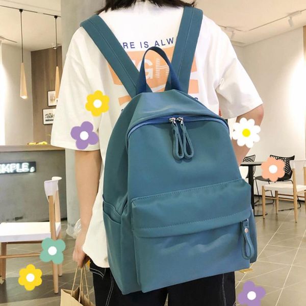 

2020 canvas women backpack female large capacity schoolbag