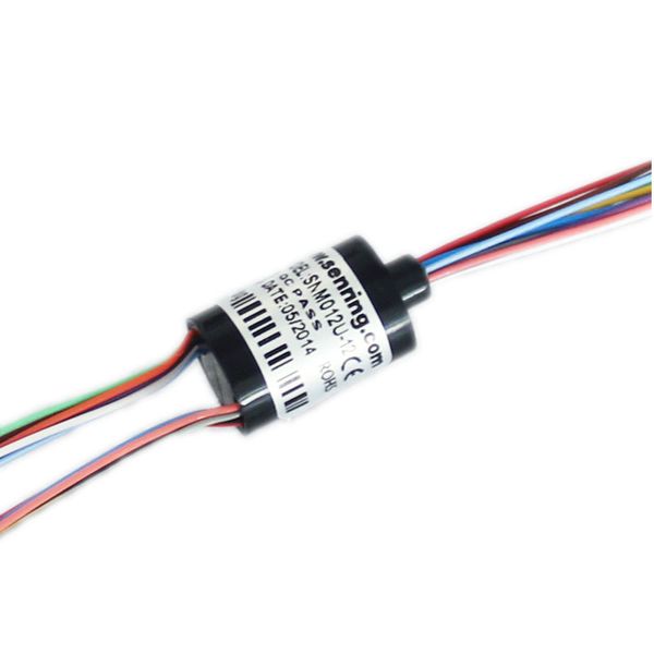 

12 wires slip ring with 12.5mm diameter without flange for gimbal motor robotic