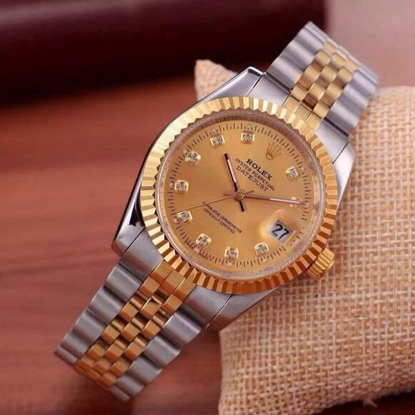 

8rolex molv uperlover men women olid leather belt quality automatic quartz watch date men 039 fa hion lei ure port watche 022