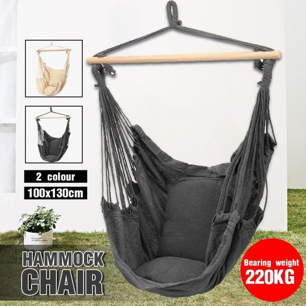 

nordic style white hammock outdoor indoor garden dormitory bedroom hanging chair for child swinging single safety hammock