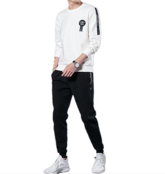 

new brand tracksuits for mens track suits luxury designer tracksuit long sleeve mens pants suits clothing 3 colors -4xl, Gray