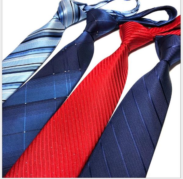

2019 new formal tie men's wedding tie 8cm group professional wear, Blue;purple