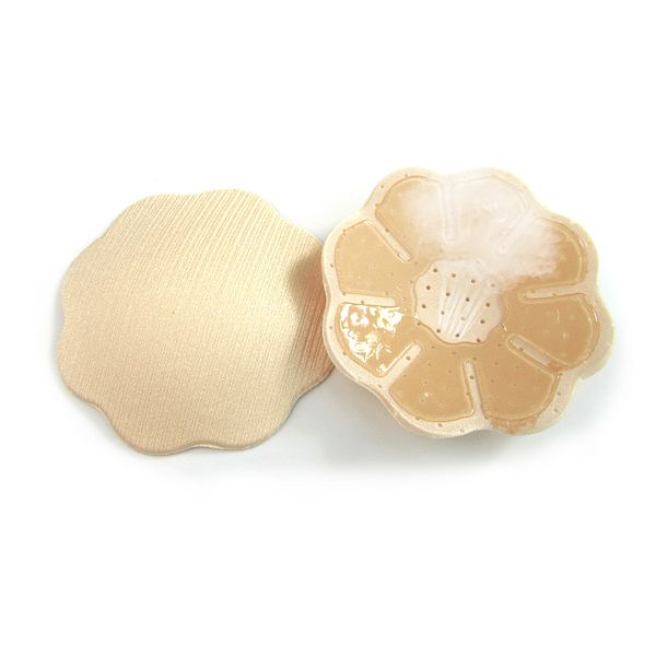 

silicone bra woman's accesories nipple cover femme chest woman adhesive liner nipple stickers pasties silicone breast stickers, Black;white