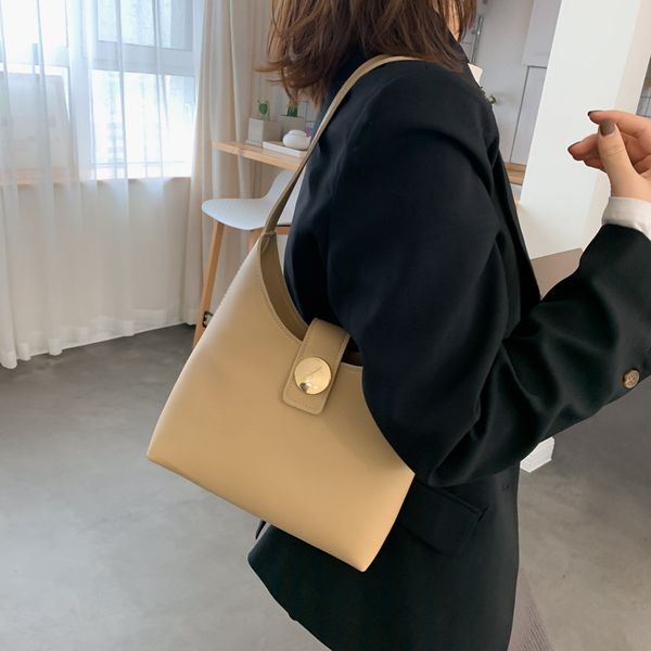 

women's bag 2020 korean fashion pu leather shoulder bag european and american fashion messenger handbag