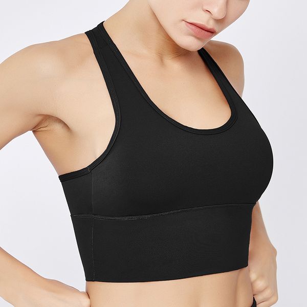 

gym clothing breathable 2021 sports women running yoga bra, White;black