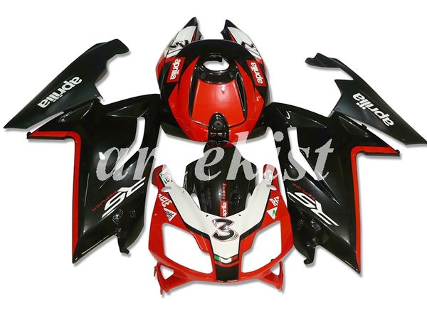 

motorcycle new abs injection mold full fairings kits fit for aprilia rs125 06 07 08 09 10 11 2006-2011 bodywork set red black gloss