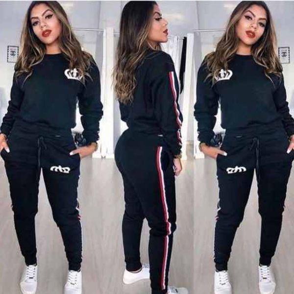 

2019 костюм-платье осень движение свитер костюм twinset, Gray