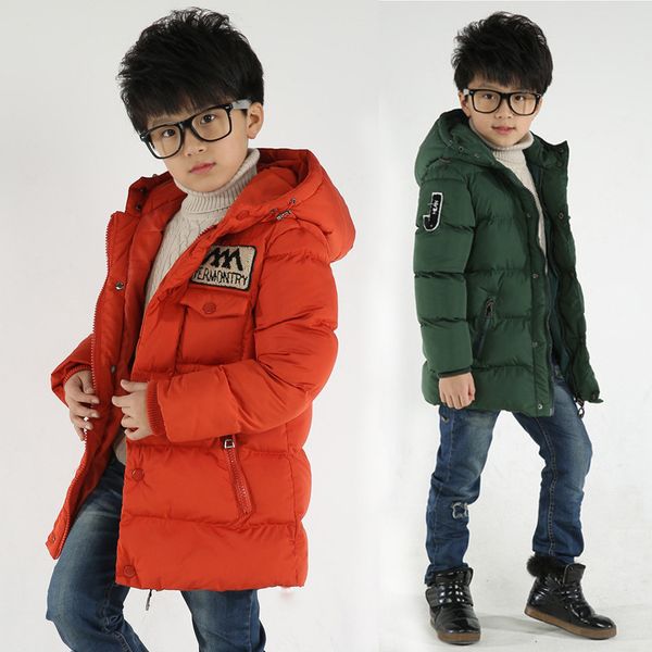 

baby boys winter jackets 2020 new warm clothing children jackets thickening plus velvet coats 4-12 y teenage boys hooded, Blue;gray