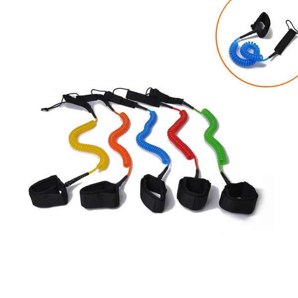 

оптовая приграничное boutique surfing оборудование 11 футов ноги эластичность серфинг совет безопасный foot цепи pu совет рулон lanya