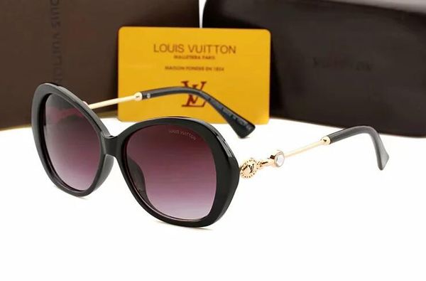 

2019 classic pilot sunglasses designer mens womens sun glasses eyewear gold metal green 52mm 60mm glass lenses 5302, White;black