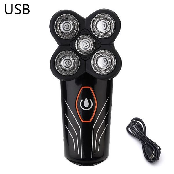 

5 in 1 rechargeable bald razor men electric shaver hair beard trimmer shaving machine