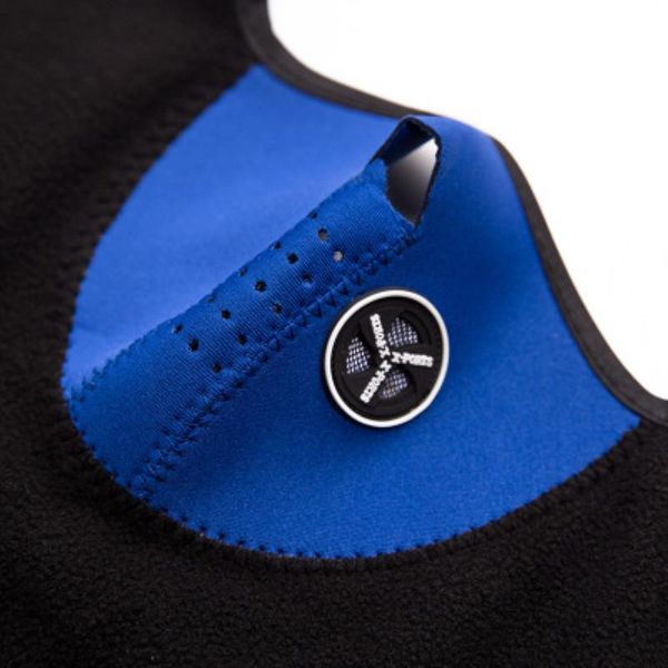 

зимний теплый флис балаклавы лыж велоспорт half face mask cover открытый спорт ветрозащитный шеи guard шарф головной убор неопрена маски защ, Black