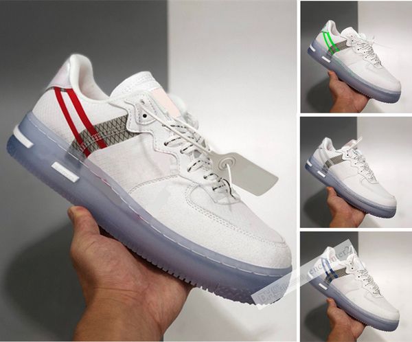 

new mens running shoes ice blue d-ms-x react qs forces light bone skateboard shoe women 1 07 casual sport trainers sneakers