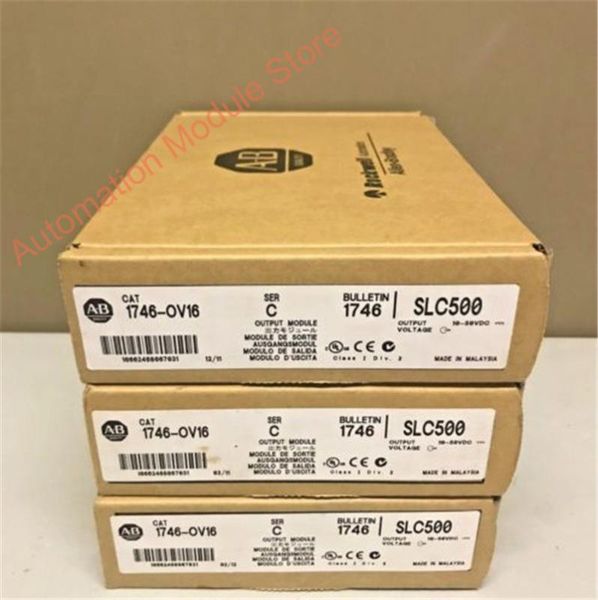 

1746-ov16 plc slc 500 dc output model 1746ov16 1746 0v16 17460v16 original brand new in factory sealed box