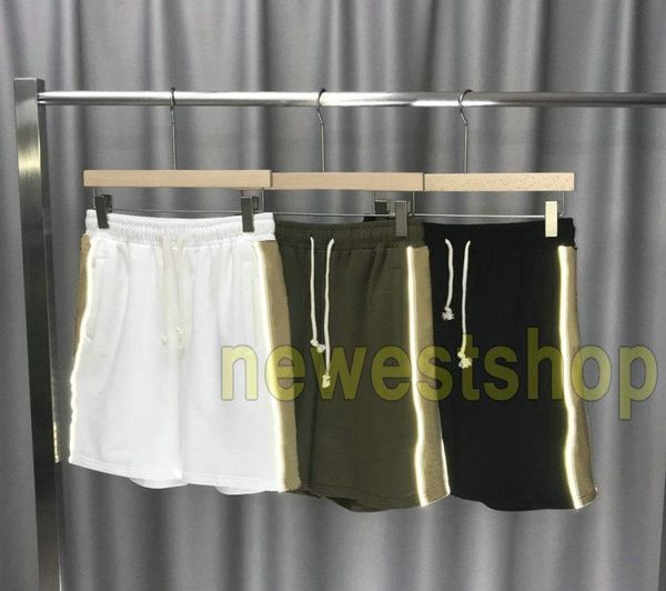 

2020 new summer mens casual sports shorts trousers joggers mens letter splicing print shorts pants trendy mens designer shorts pant, White;black