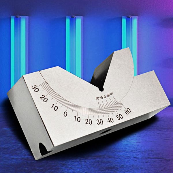 

adjustable angle gauge v block 0 to 90 degree adjustable mini gauges measuring tools for grinder milling machine-kp30