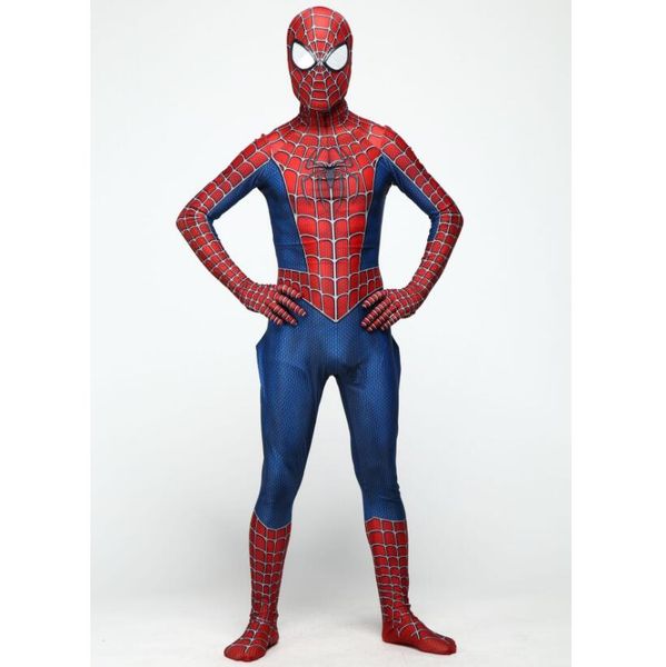 

halloween costumes spider-man cosplay for adults disfraces de halloween costume classic tony remy piece leotard characters playing clothes, Black;red