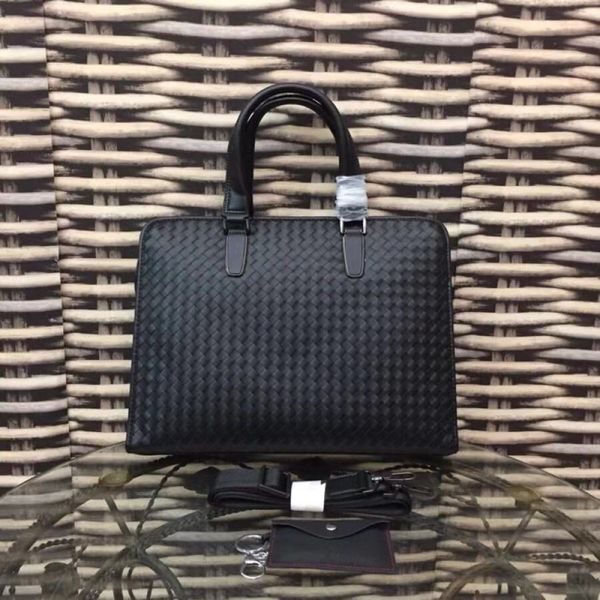 

summer 20 european and american style leather fashionable formal man briefcase classic design factory direct global transport