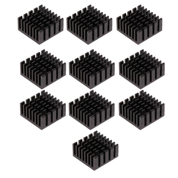 

10pcs aluminum radiator heat sink heatsink 20*20*10mm ic /led heat sinks