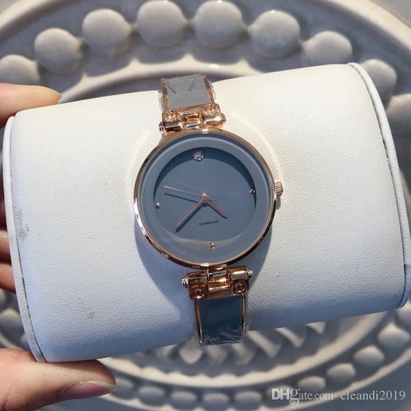 

sell style fashion clock popular women wristwatches table quartz watch casual female nice clock luxury watches dress clock, Slivery;brown