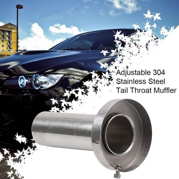 

universal round muffler exhaust tip 4.5" removable for