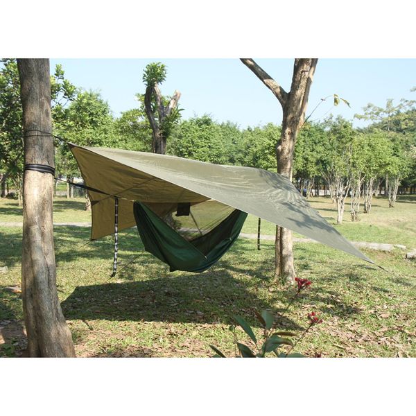 

camping waterproof sunscreen canopy mosquito net hammock suit set