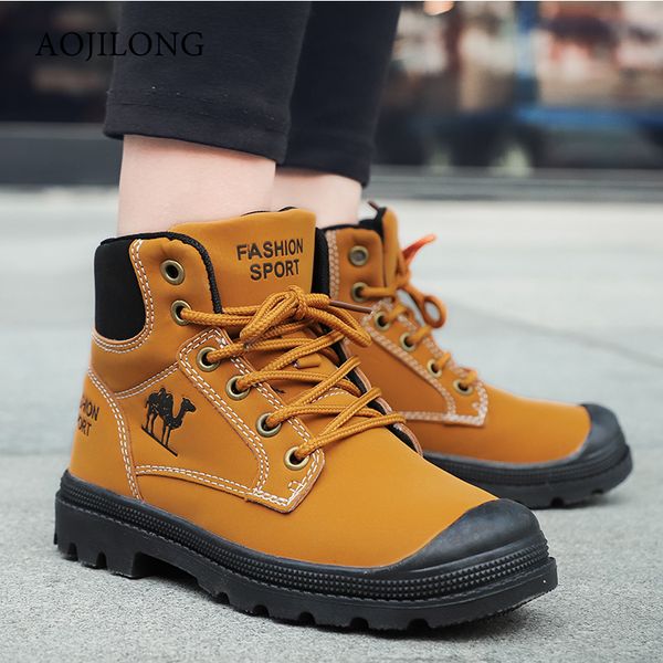 

autumn new arrival boys shoes kids sport shoes brand outdoor children casual sneakers for boys children ankle boots size 31-36
