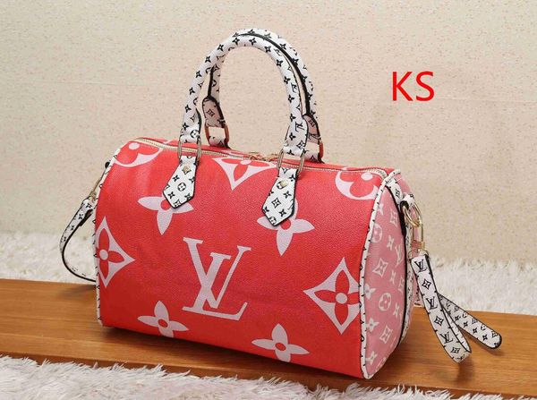 

women messenger bag classic style fashion bags women bag shoulder bags lady totes handbags speedy 31cm with shoulder strap, dust bag