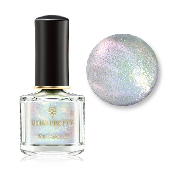 

born pretty pearl glimmer nail polish 6ml shimmer glitter coat nail polish lacquer varnish