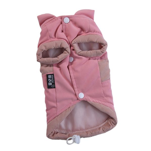 

cute small dog winter warm clothes clothing new year outfit apparels