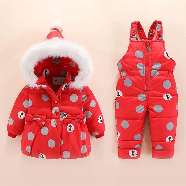 

down jacket girls suit baby clothes jumpsuit wear winter white duck feather down jacket children's children's clothing tide, Blue;gray