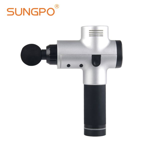 

New brand ma age gun percu ion ma ager mu cle vibrating relaxing tool therapy fitne trainer deep relax fa cia gun device with ca e bag