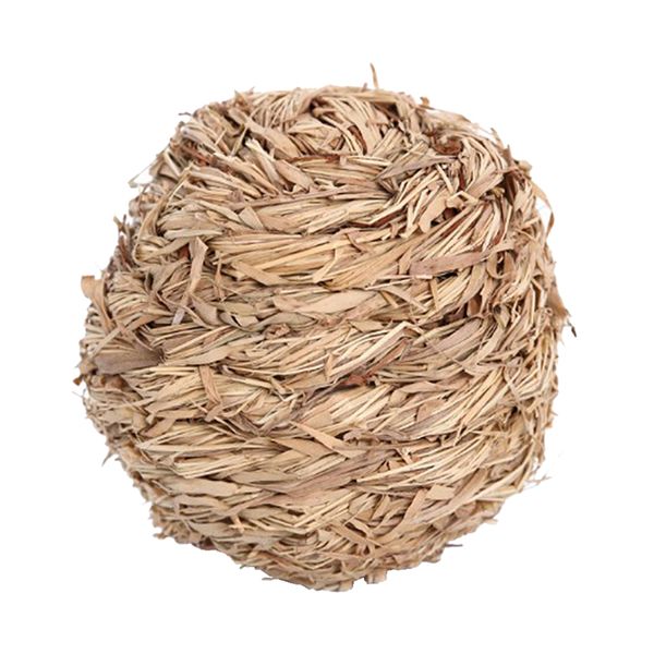 

grass dog ball squeaking toy train for small and large dogs