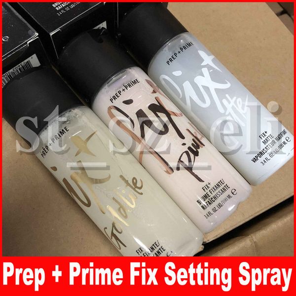 

Косметика для лица FIX Prep + Prime Fix Goldlite Pinklite Матовый спрей для нанесения Увлажняющая грунтовка для лица 100 мл