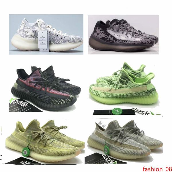 

380 new v3 shoes alien camo white black rubber bottom static v2 designer men women shoes running shoes sneakers size 36-48