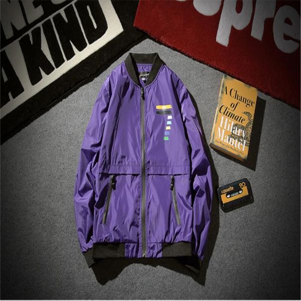 

новая повседневная мужская куртка новый дизайн-мода стиль с длинным рукавом мужское пальто весна осень спортивная куртка 5 цветов размер s-3, Black;brown