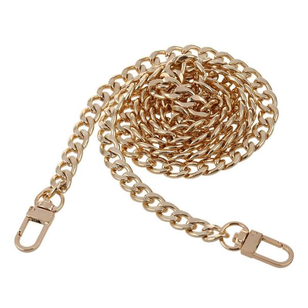 

round replacement chain flat for handbag purse or shoulder strapping bag black 9mm