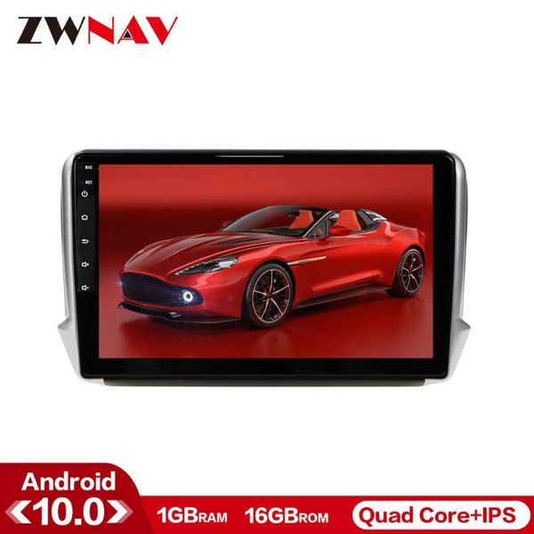 

android 10,0 автомобиля мультимедийного проигрывателя для 2008 208 2011-2019 гг gps navi радио аудио стерео головного устройства wifi беспла