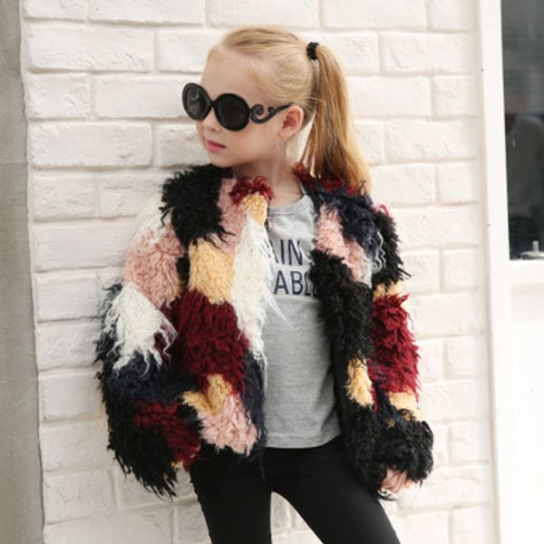 

fashion faux fur coat mt0804, Black