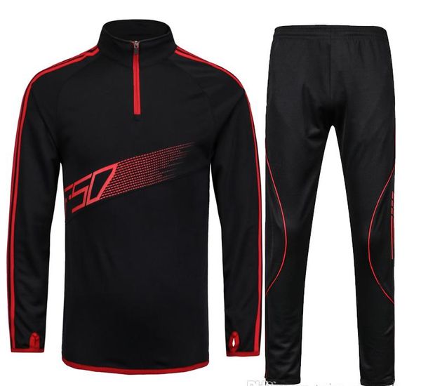 

Мужчины Спорт Бег Футбол Комплект Длинные Куртки Брюки Костюм Дети Футбол Обучен